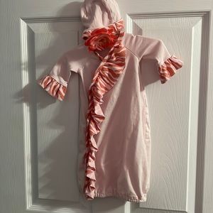 Haute Baby Gown with hat